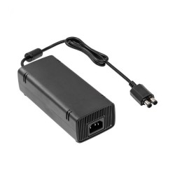 Akyga Napájecí adaptér 12V / 10.83A, 5Vsb / 1A 135W pro Xbox 360 Slim + Kabel IEC C13 1,2 m - poškozený obal