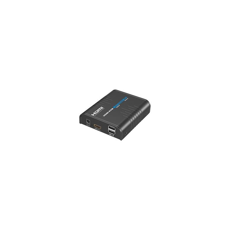 XtendLan HDMI přenos po LAN, pouze přijímač, UDP/Multicast, 100Mbps@1080p, přenos USB, funkce KVM