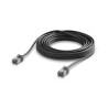 Ubiquiti UniFi Venkovní patch kabel C6A, ultra tenký a odolný stíněný kabel pro 10 GbE, 8m, Černá