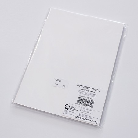 PREMIUM A4 THERMAL PAPER(100/SHEETS)