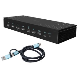 i-tec Universal 5x 4K Display Docking Station, Power Delivery 100W