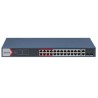 Hikvision Smart switch 24x100TX PoE+2x uplink Gb Combo port, 370W, Super PoE
