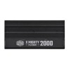 Cooler Master zdroj X Mighty 2000W, 120 mm, Plně modulární, 80 Plus Platinum, ATX 3.1