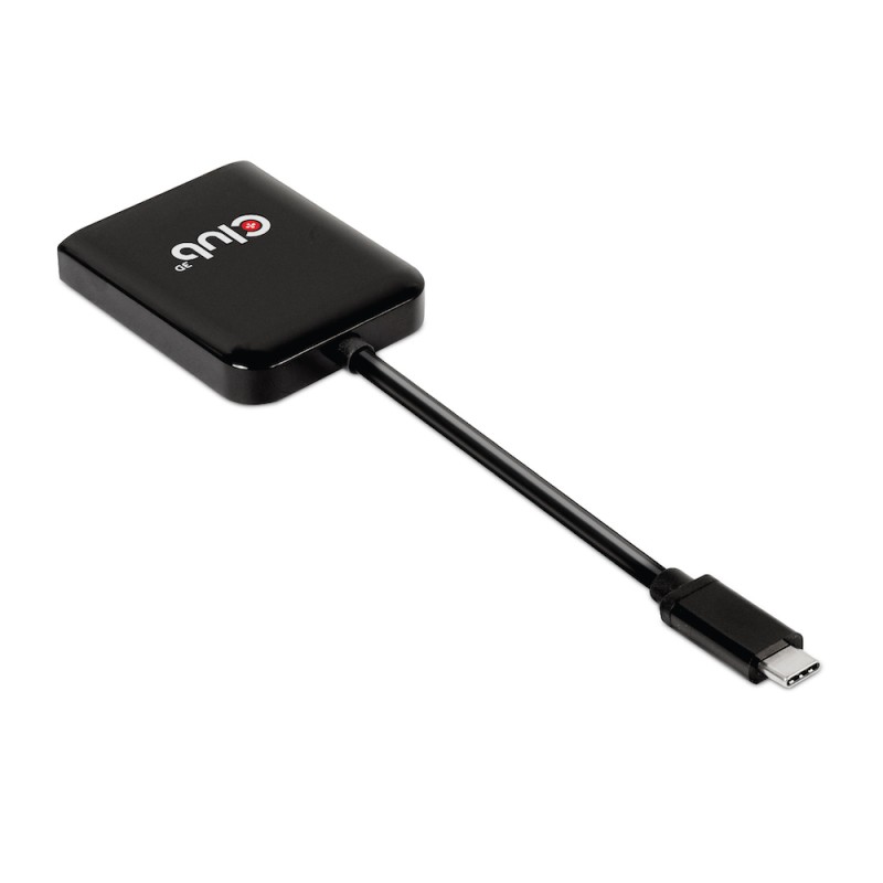 Club3D hub MST USB-C na DisplayPort, 4K60Hz (M/F)