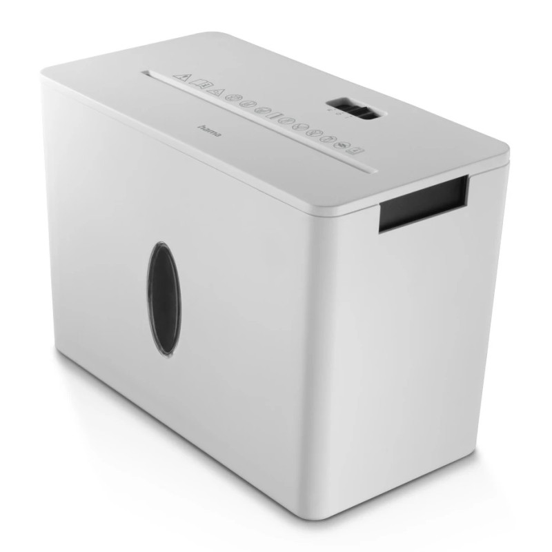 Hama Safe X40-W, skartovačka, křížový řez, 4 listy, bezpečnostní úroveň P4 T4 E3, bílá