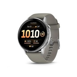 Garmin Venu® 4 - 45 mm Silver / Silver Gray silikonový řemínek