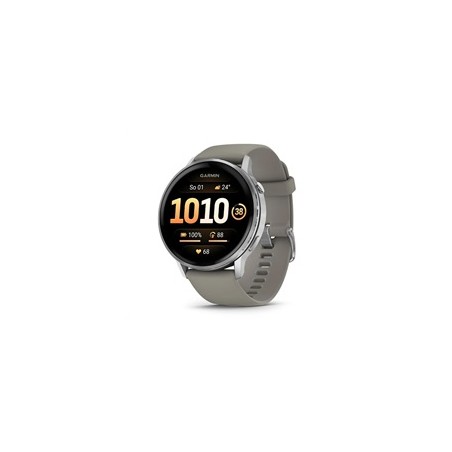 Garmin Venu® 4 - 45 mm Silver / Silver Gray silikonový řemínek