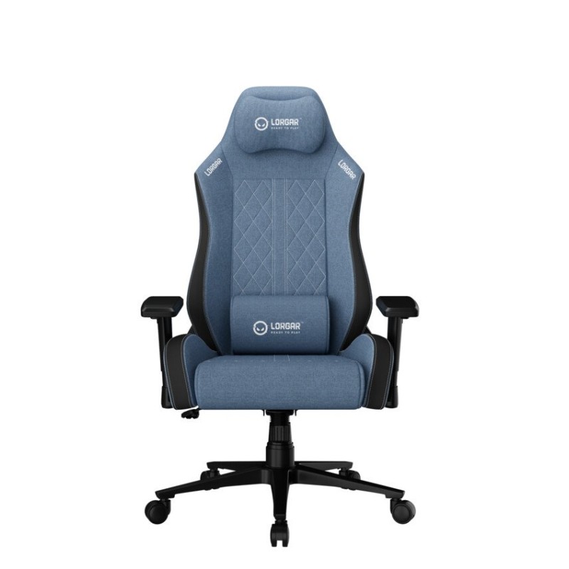 LORGAR CHA41, Ergonomic Gaming Chair Advanced, premium anti-stain fabric, Blue