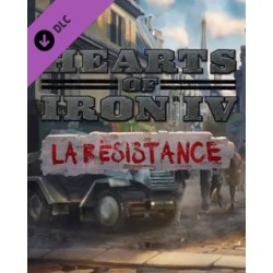 Hearts of Iron IV La Resistance – herní rozšíření pro PC (elektronická licence)