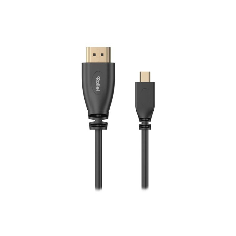 Rollei kabel Micro HDMI 2.0 to HDMI 2.0/ 1.8 m