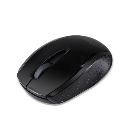 ACER Wireless Mouse G69 Black - RF2.4G, 1600 dpi, 95x58x35 mm, 10m dosah, 2x AAA, Win/Chrome/Mac, (Retail Pack)