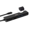 Club3D hub USB-C 3.2 Gen1 7in1 Hub HDMI 4K60Hz, 2x SD card, 2x USB-A, USB-C PD - nabíjení 100W, RJ45