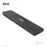Club3D Dokovací stanice USB-C 12v1, 1xDP, 2xHDMI, 1xUSB-C, 5xUSB, 1xRJ45, 1x3.5mm, čtečka SD karet, černá