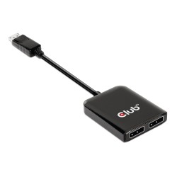Club3D hub MST (Multi Stream Transport) DisplayPort 1.4 na DisplayPort + HDMI 4K60Hz (M/F)