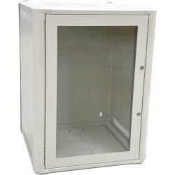 Conexpro jednodílný rozvaděč 19" 15U/600mm, FLAT PACK, skleněné dveře