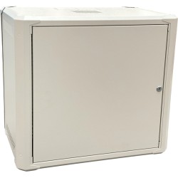 Conexpro jednodílný rozvaděč 19" 9U/400mm, FLAT PACK, plechové dveře