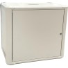 Conexpro jednodílný rozvaděč 19" 9U/400mm, FLAT PACK, plechové dveře