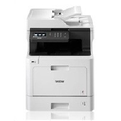 BROTHER multifunkce color laserová DCP-L8410CDW - A4, 31ppm 512MB 2400x600 PCL LAN USB WiFi 250l 50ADF, DUPLEX