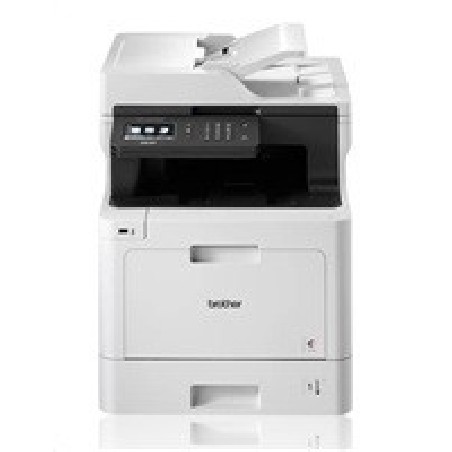 BROTHER multifunkce color laserová DCP-L8410CDW - A4, 31ppm 512MB 2400x600 PCL LAN USB WiFi 250l 50ADF, DUPLEX