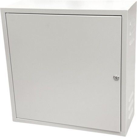 Conexpro montážní skříň na stěnu 500x500x200, ventilace, šedá