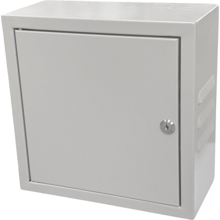 Conexpro montážní skříň na stěnu 300x300x140, ventilace, šedá