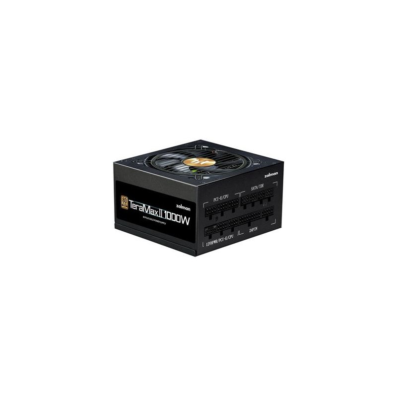 Zalman zdroj ZM1000-TMX2/ 1000W / ATX3.0 / active PFC / modulární / 80 Plus Gold