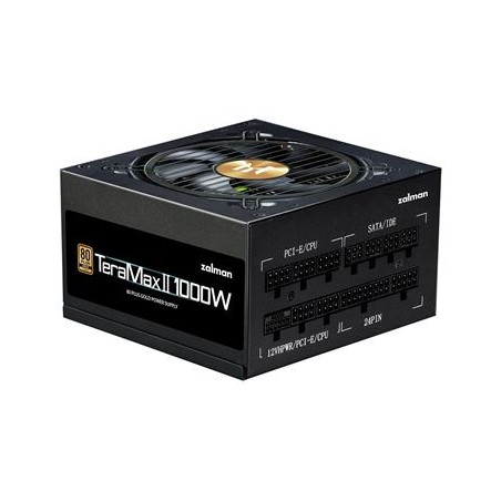 Zalman zdroj ZM1000-TMX2/ 1000W / ATX3.0 / active PFC / modulární / 80 Plus Gold