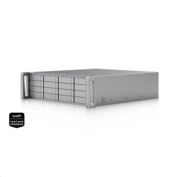 Ubiquiti UniFi Enterprise NAS, 3U rackový NAS server se 16 pozicemi, 10 Gbps networking, USB-C