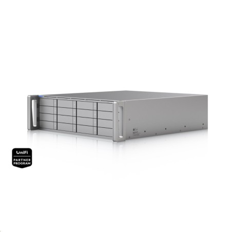 Ubiquiti UniFi Enterprise NAS, 3U rackový NAS server se 16 pozicemi, 10 Gbps networking, USB-C