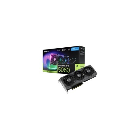 PNY VGA Nvidia GeForce RTX 5060 8GB ARGB, RTX 5060, 8GB GDDR7, 3xDP, 1xHDMI