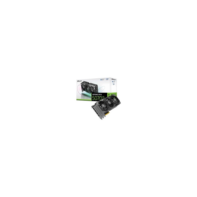 PNY VGA Nvidia GeForce RTX 5070 Ti 16GB Triple Fan, RTX 5070 Ti, 16GB DDR7, 3xDP, 1xHDMI