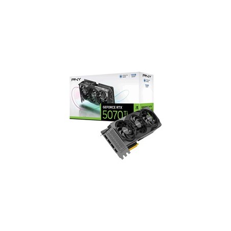 PNY VGA Nvidia GeForce RTX 5070 Ti 16GB Triple Fan, RTX 5070 Ti, 16GB DDR7, 3xDP, 1xHDMI