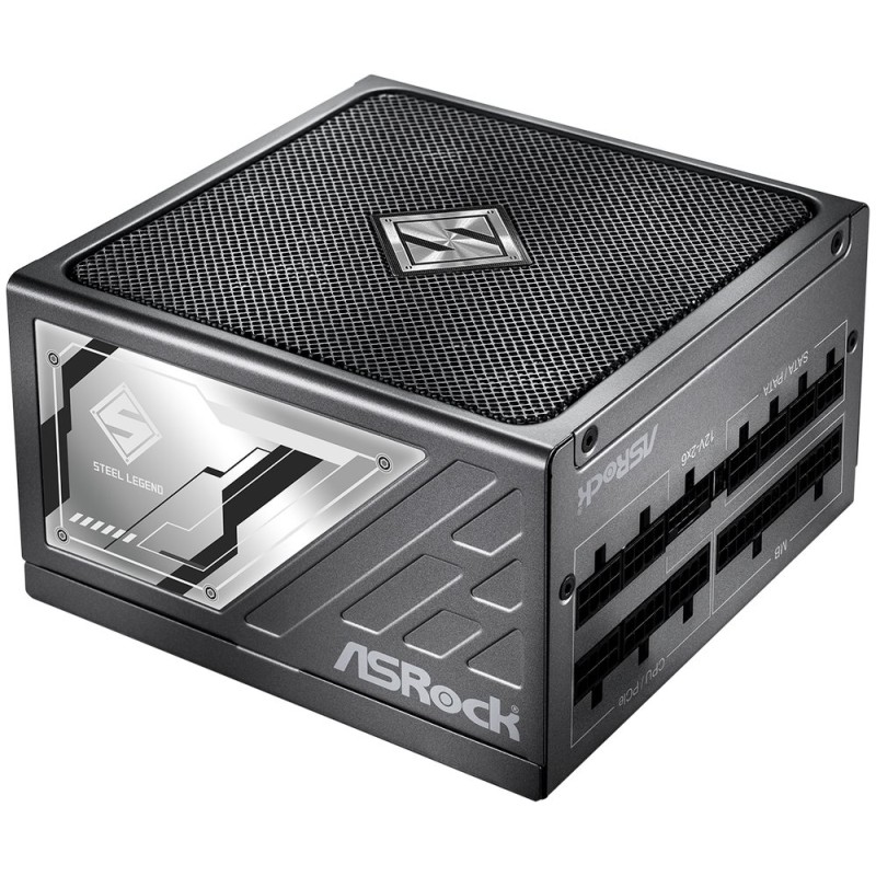 Zdroj Asrock Steel Legend SL-1000P, 1000W, 80+ Platinum, ATX 3.1, modular