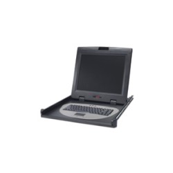 APC 17" Rackmount Keyboard Monitor Mouse