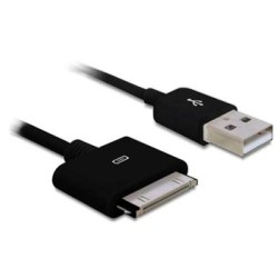 Navilock USB napájecí a datový kabel iPhone 3G, černý, 1,8 metru