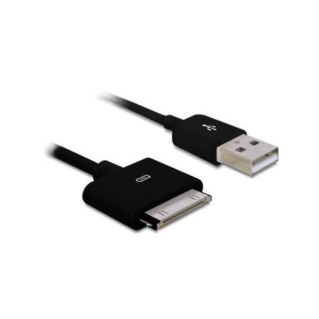 Navilock USB napájecí a datový kabel iPhone 3G, černý, 1,8 metru
