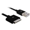 Navilock USB napájecí a datový kabel iPhone 3G, černý, 1,8 metru