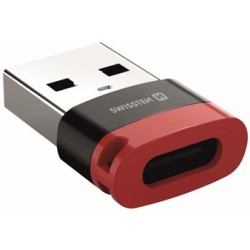 Swissten Nabíjecí Adaptér S Blokací Dat Dataguard USB-A / USB-C Černý