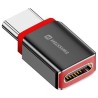 Swissten Nabíjecí Adaptér S Blokací Dat Dataguard USB-C / USB-C Černý