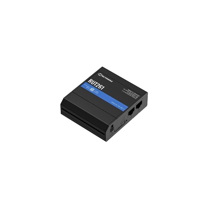 Teltonika RUT261 průmyslový router 1x LAN, 1x WAN, 1x SIM, LTE, Wi-Fi 4