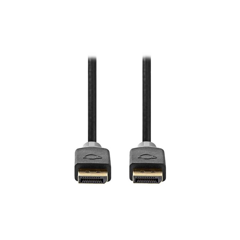 NEDIS DisplayPort 1.4 kabel/ DisplayPort zástrčka – DisplayPort zástrčka/ 8K/ antracitový/ box/ 3m