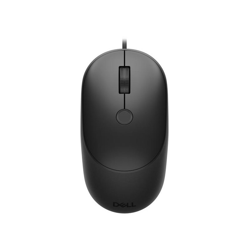 DELL myš MS526C/ optická/ drátová/ čtečka otisku prstu/ černá