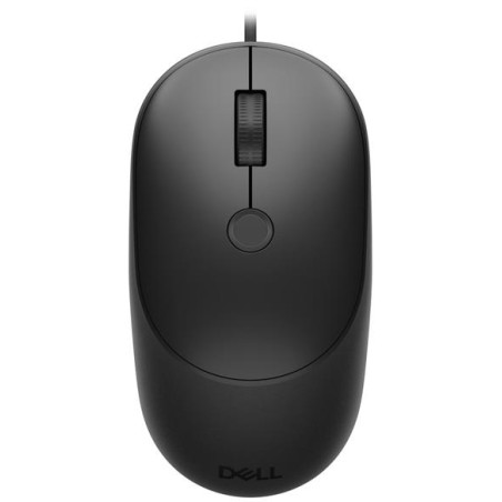 DELL myš MS526C/ optická/ drátová/ čtečka otisku prstu/ černá