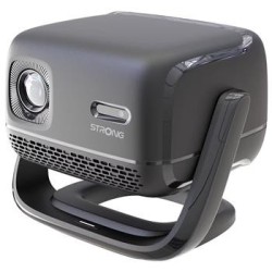 STRONG projektor MIRA-LITE/ LCD/ FHD (1920x1080)/ 260 ANSI lm/ USB 2.0/ HDMI/ BT/ Wi-Fi/ Repro/ Google TV/ šedý