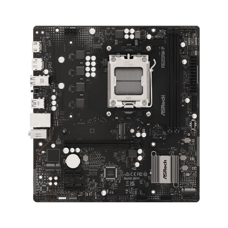 MB Asrock A620AM-P /AM5/2xDDR5/M.2/HDMI/DP/mATX
