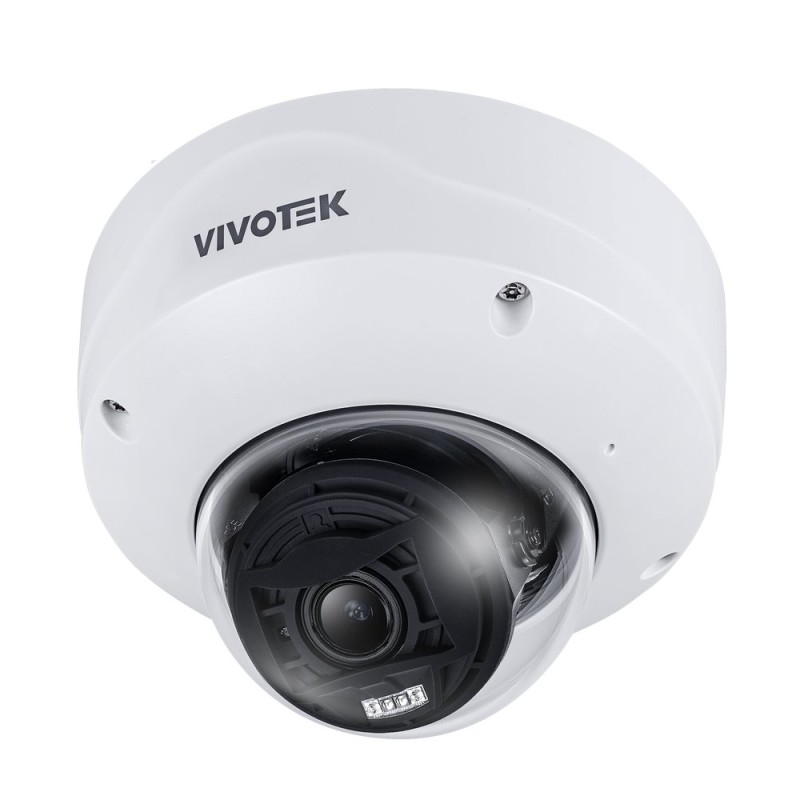 Vivotek FD9187-HT-V3 (2.7-13.5MM) IP kamera, 5MP, H.265, dome, motorzoom 2.7–13.5 mm, PoE, mSDXC, vnitřní