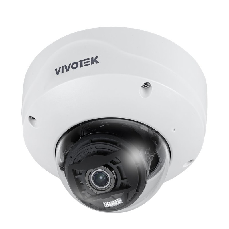Vivotek FD9187-HT-V3 (7-22MM) IP kamera, 5MP, H.265, dome, motorzoom 7–22 mm, PoE, mSDXC, vnitřní