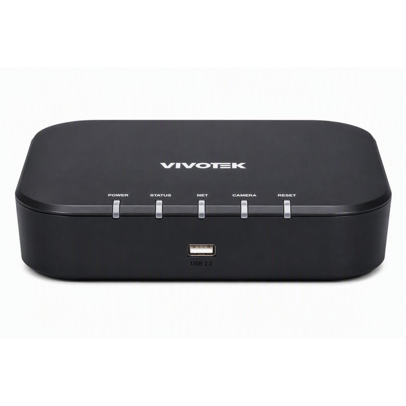 Vivotek RX9502 video receiver, 32 kanálů, H.265/H.264, kamery až 20MP, HDMI 4K, 1080p/360 fps, fanless, VAST 2/VSS