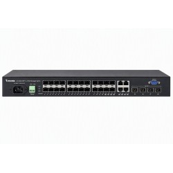 Vivotek AW-GTS-287A Switch, 24× GE + 4× 10G SFP+, L2+ management, rack 19", managed