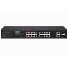 Vivotek AW-GEL-205A-260 Lite Switch, 16× GE PoE + 2× GE + 2× SFP, af/at/bt, PoE 260W, dosah 250 m, managed